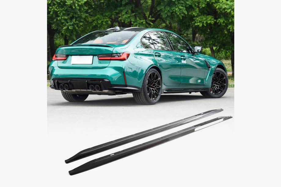 BMW 3-serien G20/G21 2018– Sidokjolar V3 (för G80, kolfiber) Image