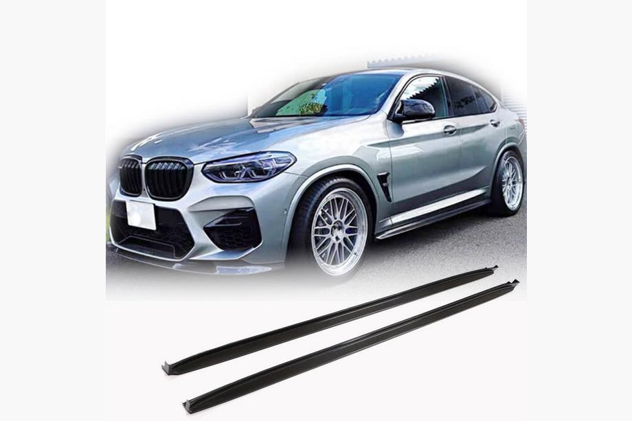 BMW X3 G01 2018– Tröskelförlängare V1 (för F97/G01 M-Sport 2018-2021, kolfiber) Foto 1