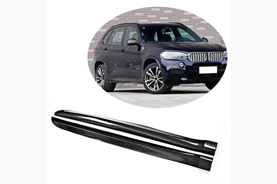 BMW X5 F15 2013–2018 Tröskellister (för M-Sport, kolfiber) Image