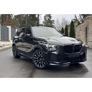 Sidokjolsförlängningar V3 (Glanssvart) BMW X5 G05 2019–2026 foto 1