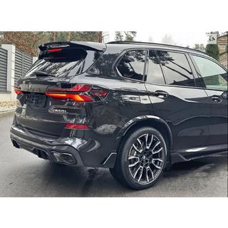 Sidokjolsförlängningar V3 (Glanssvart) BMW X5 G05 2019–2026 foto 3