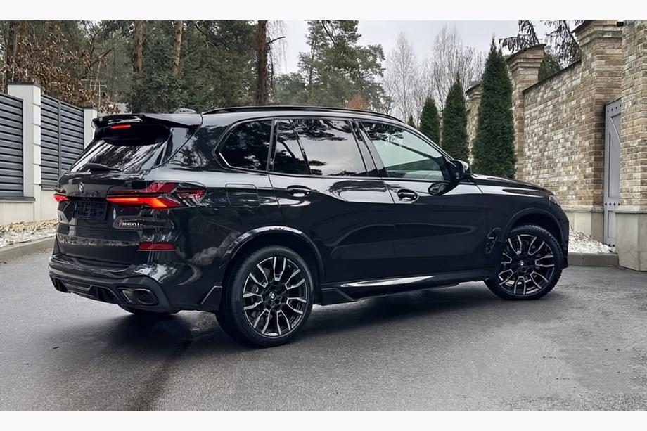 BMW X5 G05 2019–2026 Sidokjolsförlängningar V3 (Glanssvart) Foto 2