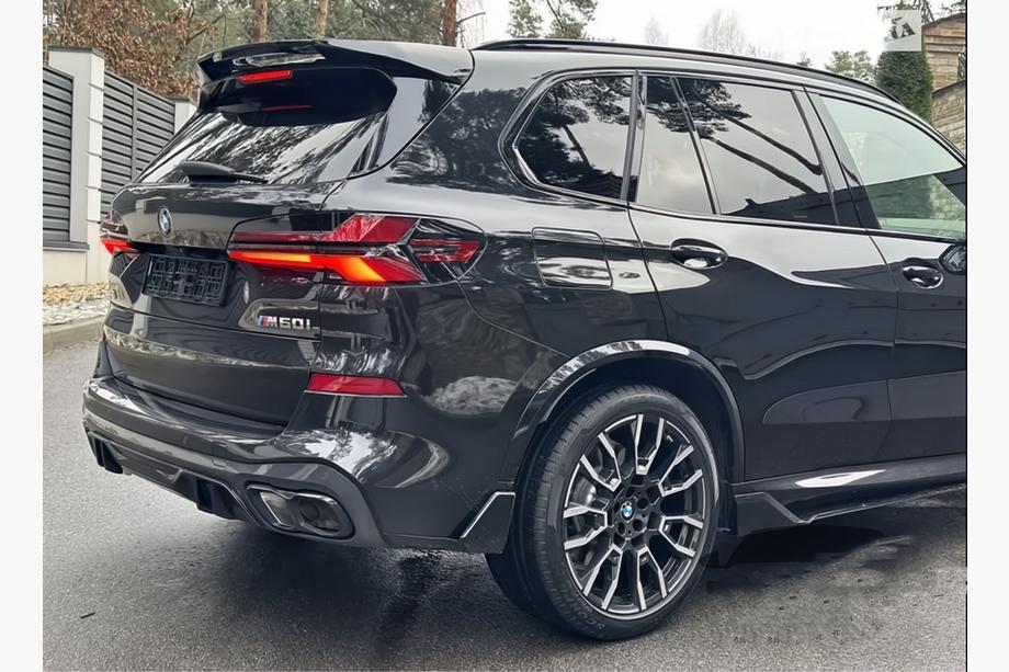 BMW X5 G05 2019–2026 Sidokjolsförlängningar V3 (Glanssvart) Foto 3