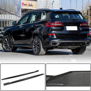 Instegslister i kolfiber V2 (äkta kolfiber) BMW X5 G05 2019–2026 foto 1