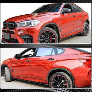 Sidokjolar (för F86, kolfiber) BMW X6 F16 2014–2019 foto 4