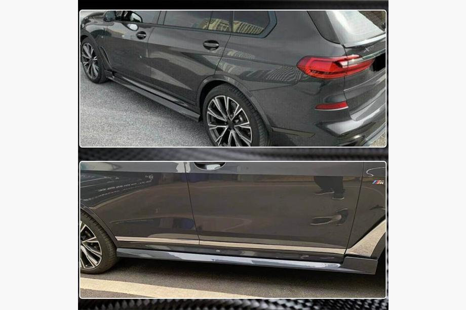 BMW X7 G07 2019– Tröskellister (för M-Sport, kolfiber) Foto 11