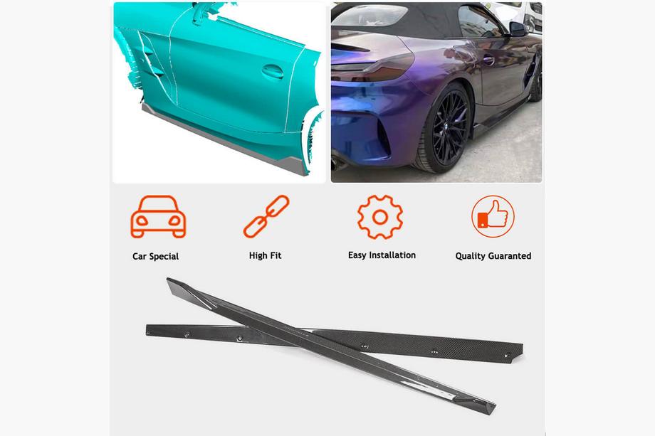 BMW Z4 (G29) 2018– Tröskellister (för M-Sport, kolfiber) Foto 2