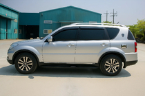SsangYong Rexton I 2001–2017 Yttre kromlister runt rutorna (4 st, rostfritt stål) OmsaLine – italienskt rostfritt stål foto 3