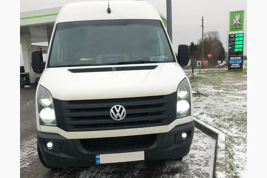 Volkswagen Crafter 2006–2016 Dimljus (med LED-lampa) Foto 2