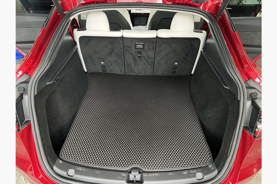 Tesla Model Y 2020– EVA bagagerumsmatta (2020-2024, Svart) Image