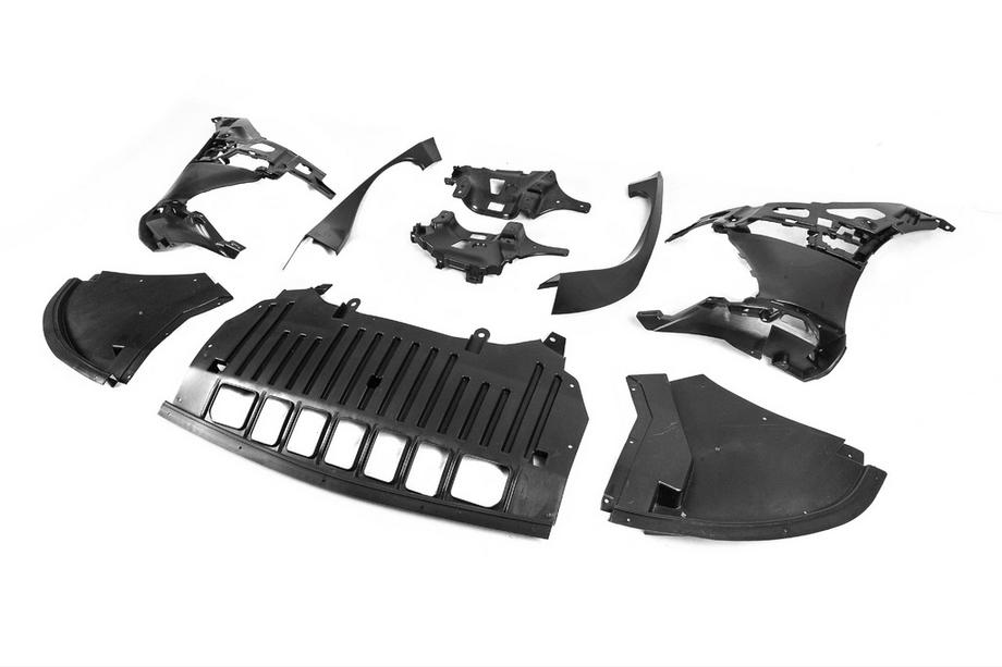 Mercedes S-class W221 2005–2013 Restylingkit för W223 AMG S63 (med dörrhandtag och inlägg) Foto 62