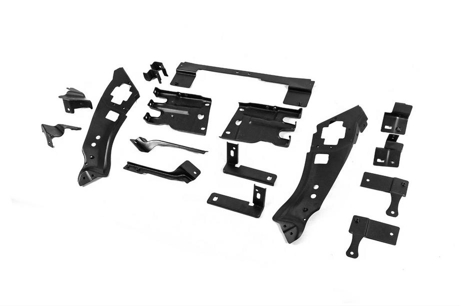 Mercedes S-class W221 2005–2013 Restylingkit för W223 AMG S63 (med dörrhandtag och inlägg) Foto 58