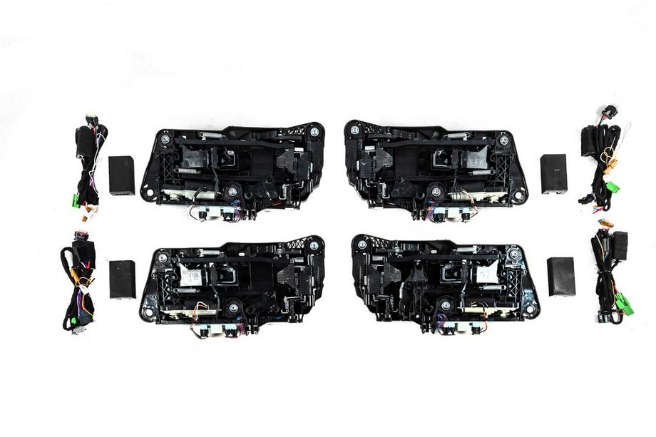 Mercedes S-class W221 2005–2013 Facelift-kit för W223 AMG Line (med dörrhandtag och insatser) Foto 24