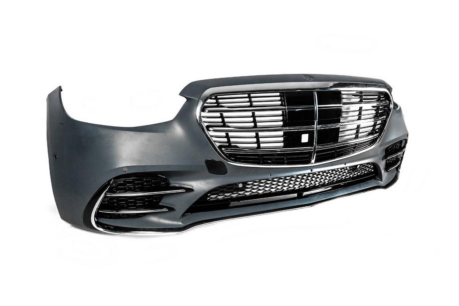 Mercedes S-class W221 2005–2013 Facelift-kit för W223 AMG Line (med dörrhandtag och insatser) Foto 65