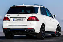Mercedes GLE/ML class W166 2011–2018 Bodykit GLE63 AMG (med bakre stötfångare) foto 3