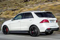 Mercedes GLE/ML class W166 2011–2018 Bodykit GLE63 AMG (med bakre stötfångare) foto 4