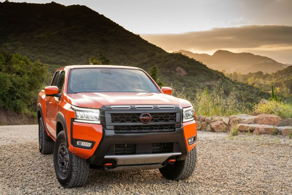Test av tredje generationens Nissan Frontier-pickup