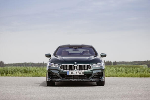 Test av fyrdörrars sportcoupén Alpina B8 Gran Coupe