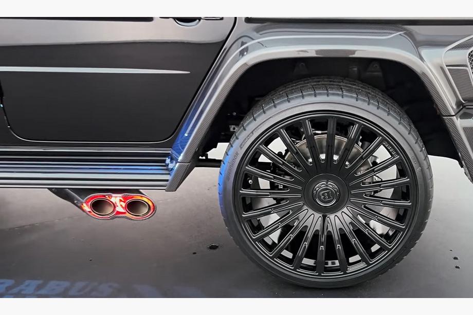 Mercedes G class W465 2025– Avgasändrör BRB Carbon (2 st) Image