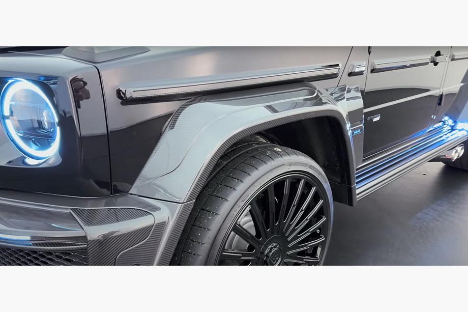 Mercedes G class W465 2025– BRB Carbon dekorlister (10 st) Image