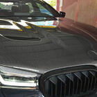 BMW 5-serien G30/G31 2017–2023 Motorhuv (F90-stil, kolfiber) foto 1