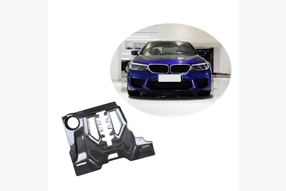 BMW 5-serien G30/G31 2017–2023 Motorkåpa i kolfiber (för F90) Image
