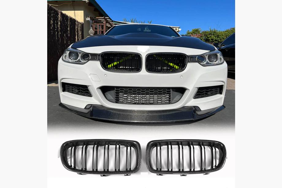 BMW 3-serien F30/F31 2012–2019 Njurgrillar M-Look V1 (Kolfiber) Image