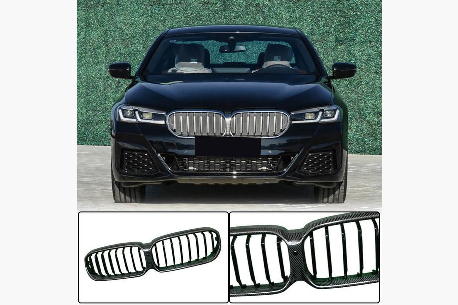 BMW 5-serien G30/G31 2017–2023 Luftintag 1 Bar (2021-2023, Kolfiber) Image