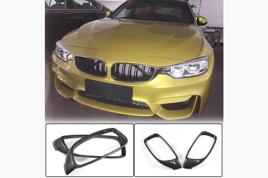 BMW 3-serien F30/F31 2012–2019 Grillram (för F80, kolfiber) Image