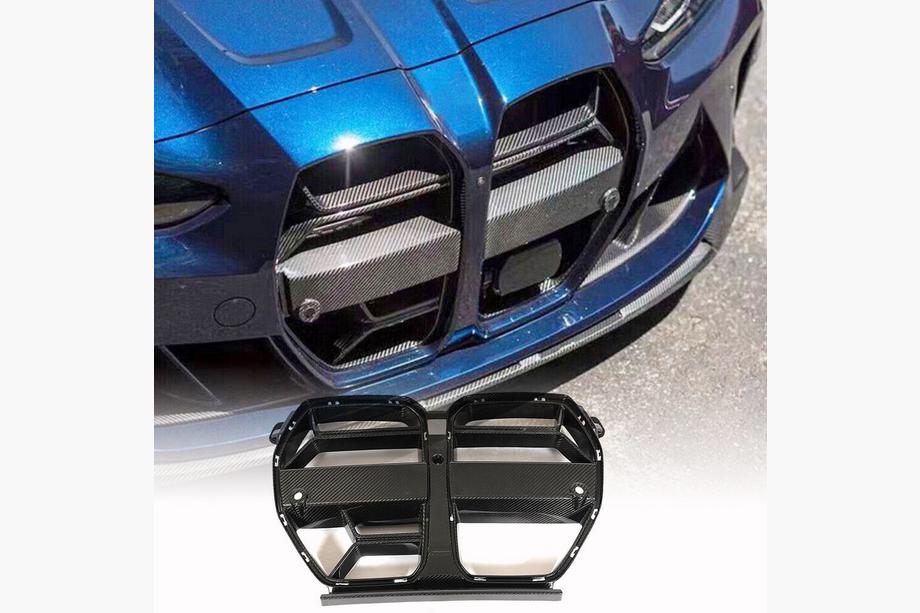 BMW 4-serien G22/23/26 2020– Njurgrill V2 (för G82/G83, kolfiber) Image