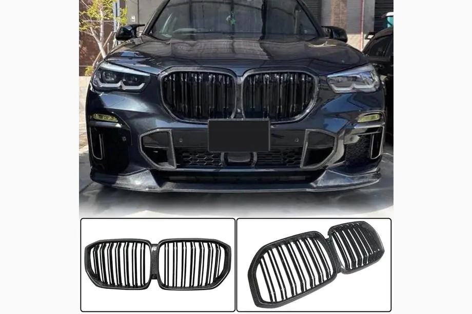 BMW X5 G05 2019–2026 M-Look V2 njurgrillar (2018-2022, kolfiber) Image