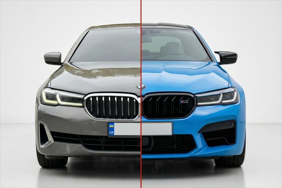 BMW 5-serien G30/G31 2017–2023 M5 F90 bodykit (för 2021+) Image