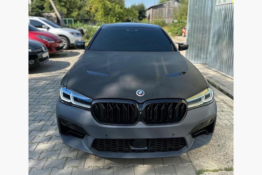 BMW 5-serien G30/G31 2017–2023 Främre stötfångare komplett i M5 F90-stil (för 2021+) Image