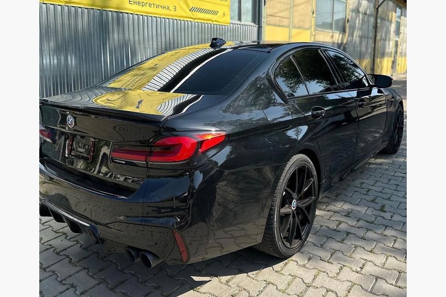 BMW 5-serien G30/G31 2017–2023 Bakre stötfångare komplett i M5 F90-stil (för 2021+) Image