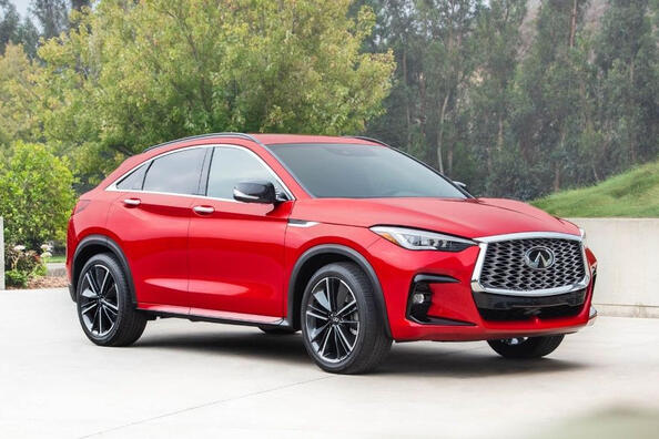 Test av premiumcrossovern Infiniti QX55