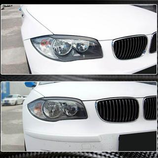 Strålkastarögonfransar (Carbon) BMW 1-serie E81/E82/E87/E88 2004–2011 foto 3