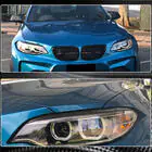 BMW 2-serien F22/F23 2014–2021 Strålkastarögonfransar (Carbon) foto 5