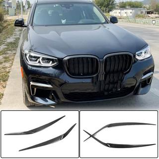 Strålkastarögonlock (2018-2021, Kolfiber) BMW X3 G01 2018– foto 1