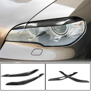 Strålkastarögonfransar (Carbon) BMW X5 E70 2007–2013 foto 1