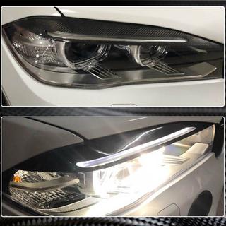 Strålkastarögonlock Carbon V1 BMW X6 F16 2014–2019 foto 3