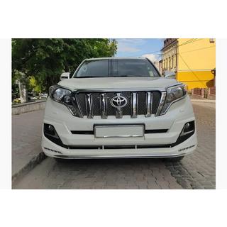 Front- och bakre stötfångarläppar Luxury (2013-2017) Toyota Land Cruiser Prado 150 2009–2023 foto 1