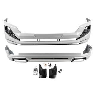 Front- och bakre stötfångarläppar Luxury (2013-2017) Toyota Land Cruiser Prado 150 2009–2023 foto 2