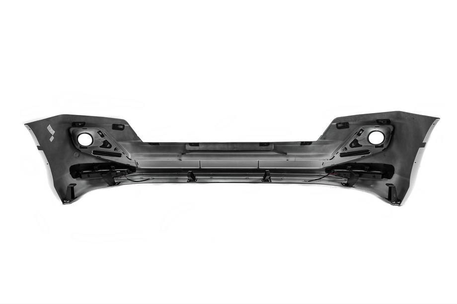 Toyota Land Cruiser Prado 150 2009–2023 Front- och bakre stötfångarläppar Luxury (2013-2017) Svart färg Foto 7