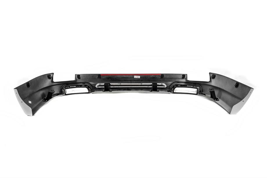 Toyota Land Cruiser Prado 150 2009–2023 Front- och bakre stötfångarläppar Luxury (2013-2017) Svart färg Foto 11