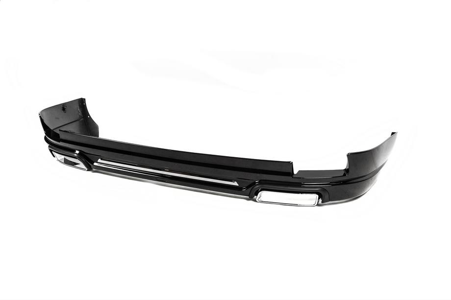 Toyota Land Cruiser Prado 150 2009–2023 Front- och bakre stötfångarläppar Luxury (2013-2017) Svart färg Foto 21
