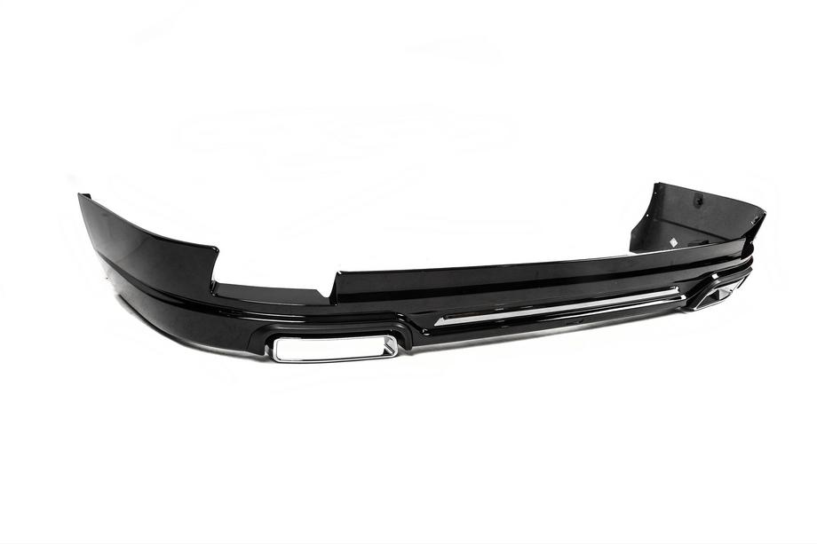 Toyota Land Cruiser Prado 150 2009–2023 Front- och bakre stötfångarläppar Luxury (2013-2017) Svart färg Foto 22