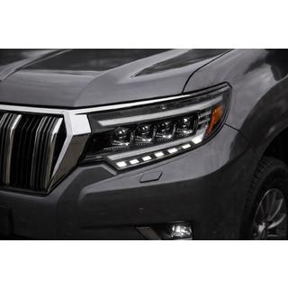 Strålkastare Lexus-design 4-LED V2 (2017+, 2 st) Toyota Land Cruiser Prado 150 2009–2023 foto 1
