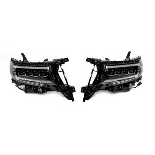 Strålkastare Lexus-design 4-LED V2 (2017+, 2 st) Toyota Land Cruiser Prado 150 2009–2023 foto 2