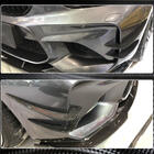 BMW 2-serien F22/F23 2014–2021 Frontläpp till stötfångare (för F87 M2, kolfiber) foto 4