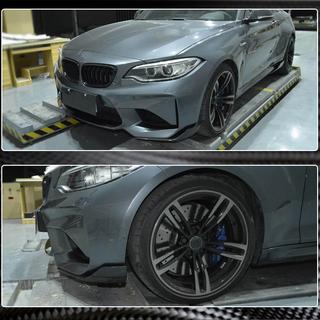 Frontstötfångarflaps Flap (för F87 M2/M2C, kolfiber) BMW 2-serien F22/F23 2014–2021 foto 4